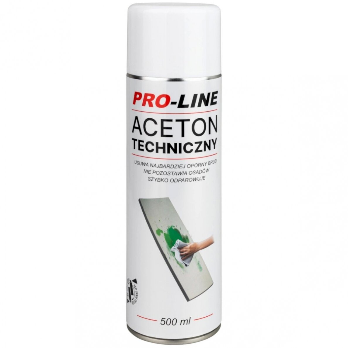 Technical acetone 100% spray PRO-LINE spray 500ml Technical acetone 100% spray PRO-LINE spray 500ml