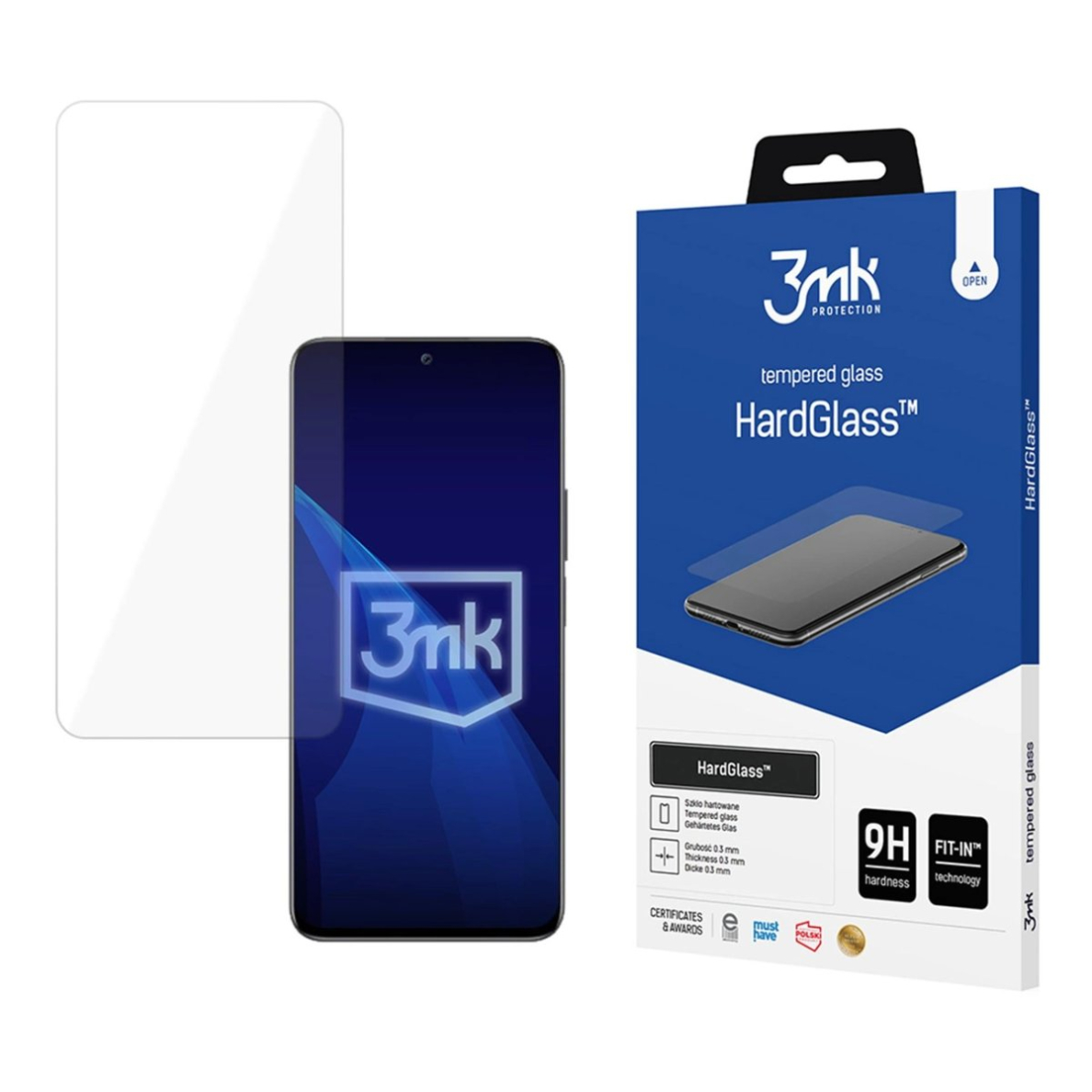 Grūdintas stiklas 3mk HardGlass™ Honor 90 Lite Grūdintas stiklas 3mk HardGlass™ Honor 90 Lite