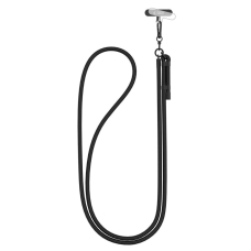 Tech-Protect C1S Rope Crossbody pakabinamas dirželis – juodas