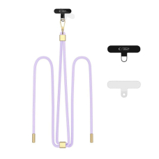Tech-Protect C2S Rope Crossbody pakabinamas dirželis – violetinis