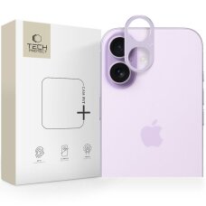 iPhone 17 Tech-Protect Camalloy Fit+ kameros stiklas – violetinis iPhone 17 Tech-Protect Camalloy Fit+ kameros stiklas – violetinis