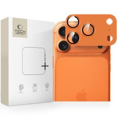 iPhone 17 Pro Max Tech-Protect Camfull Fit+ kameros stiklas – oranžinis iPhone 17 Pro Max Tech-Protect Camfull Fit+ kameros stiklas – oranžinis
