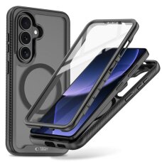 Samsung Galaxy S26 Tech-Protect Defense MagSafe dėklas – juodas