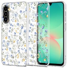 Samsung Galaxy A17 4G / 5G dėklas Tech-Protect FlexAir+ – ramunėlės su lapais