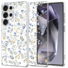Tech-Protect FlexAir Dėklas skirtas Samsung Galaxy S25 Ultra - Daisies with Leaves