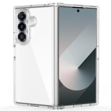 Samsung Galaxy Z Fold 7 dėklas Tech-Protect FlexAir Hybrid – skaidrus