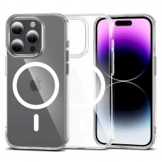 Tech-Protect FlexAir Hybrid MagSafe Dėklas iPhone 15 Pro - Permatomas
