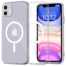 iPhone 11 Tech-Protect FlexAir MagSafe dėklas - skaidrus