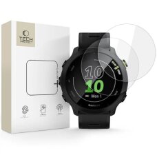 Garmin Forerunner 55 Tech-Protect Glass Fit+ grūdintas stiklas, 2 vnt. – skaidrus