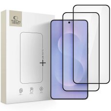 Samsung Galaxy S25 Edge Tech-Protect Glass Fit+ grūdintas stiklas, 2 vnt. – skaidrus