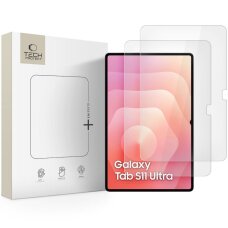Samsung Galaxy Tab S8 Ultra / S9 Ultra / S10 Ultra / S11 Ultra 14.6 Tech-Protect Glass Fit+ grūdintas stiklas, 2 vnt. – skaidrus