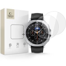 Samsung Galaxy Watch 8 Classic 46 mm Tech-Protect Glass Fit+ grūdintas stiklas, 2 vnt. – skaidrus