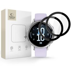 Garmin Venu 4 41mm Tech-Protect Glass Flex+ stiklas (2 vnt.) – juodas