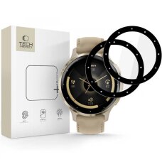 Garmin Venu 3S Tech-Protect Glass Flex+ hibridinis stiklas, 2 vnt. – juodas