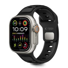 Apple Watch 44 / 45 / 46 / 49 mm Tech-Protect IconBand Line dirželis – juodas