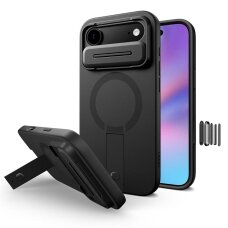 iPhone Air dėklas Tech-Protect Kevlar Aura su MagSafe – juodas