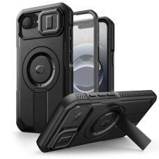 iPhone 16e dėklas Tech-Protect Kevlar su MagSafe – juodas