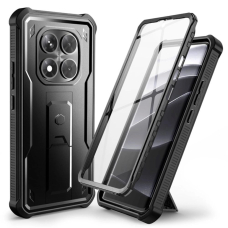 Xiaomi Redmi Note 14 Pro 5G / Poco X7 5G – Tech-Protect Kevlar Pro dėklas - Juodas