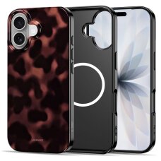 iPhone 17 Tech-Protect Lamano MagSafe dėklas – juodas ir raudonas