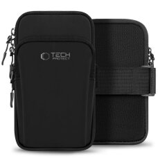 Universalus sportinis dėklas Tech-Protect M7 Armband – juodas
