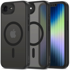 iPhone 16e – Tech-Protect MagCam MagSafe dėklas - Matinis juodas