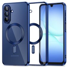 Samsung Galaxy A17 4G / 5G dėklas Tech-Protect MagFlex su MagSafe – skaidriai mėlynas
