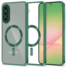 Samsung Galaxy A56 5G – Tech-Protect MagFlex MagSafe dėklas - Skaidriai žalias