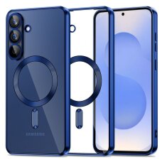 Samsung Galaxy S25 FE Tech-Protect MagFlex MagSafe dėklas – tamsiai mėlynas Samsung Galaxy S25 FE Tech-Protect MagFlex MagSafe dėklas – tamsiai mėlynas