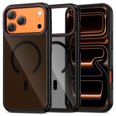 iPhone 17 Pro Max Tech-Protect MagHybrid MagSafe dėklas – juodas / raudonas