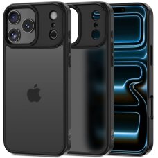 iPhone 17 Pro Tech-Protect MagMat dėklas – matinės juodos spalvos