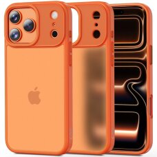 iPhone 17 Pro Tech-Protect MagMat dėklas – oranžinis, matinis