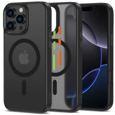 iPhone 16 Pro Max Tech-Protect MagMat Magsafe 3 dalių dėklas - matinės juodos