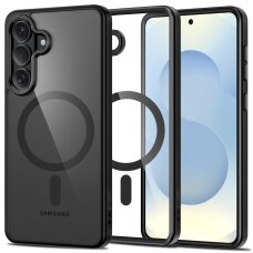 Samsung Galaxy S26+ Tech-Protect Magmat MagSafe dėklas – skaidrus juodas Samsung Galaxy S26+ Tech-Protect Magmat MagSafe dėklas – skaidrus juodas