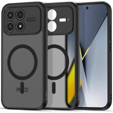 Xiaomi Poco F8 Pro Tech-Protect Magmat MagSafe dėklas – juodas