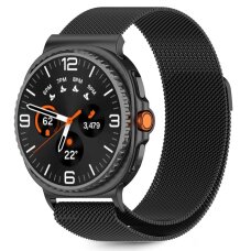 Samsung Galaxy Watch 40/44/46 mm Tech-Protect MilaneseBand metalinis dirželis – juodas
