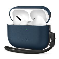 AirPods Pro 3 Tech-Protect NaturalFit dėklas – tamsiai mėlynas