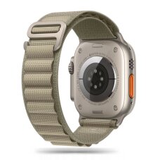 Akcija! Tech-Protect Nylon Pro Apyrankė Apple Watch 4 / 5 / 6 / 7 / 8 / 9 / SE / Ultra 1 / 2 (42/44/45/49 mm) - Titanium Olive Akcija! Tech-Protect Nylon Pro Apyrankė Apple Watch 4 / 5 / 6 / 7 / 8 / 9 / SE / Ultra 1 / 2 (42/44/45/49 mm) - Titanium Olive