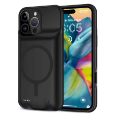 iPhone 16 Pro Max Tech-Protect PowerCase MagSafe dėklas su 8500mAh Powerbank – juodas