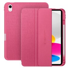 iPad 10.9” 10 / 2022 / 11” 11 / 2025 dėklas Tech-Protect SC Pen Canvas – rožinis