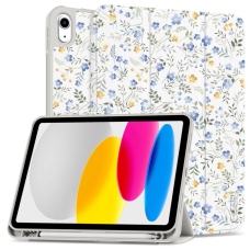 iPad 10.9" 2022 / 11" 2025 – Tech-Protect SC Pen dėklas - Gėlių raštas (daisies)