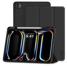 iPad Pro 11" (5 / 6 karta, 2024–2025) Tech-Protect SC Pen dėklas – juodas