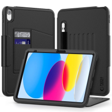 iPad 10.9" 2022 (10th gen.) / 11" 2025 (11th gen.) – Tech-Protect SC Pen dėklas - Juodas
