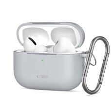 AirPods Pro Tech-Protect Silicone Hook dėklas – pilkas