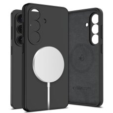 Samsung Galaxy S26+ Tech-Protect Silicone MagSafe dėklas – juodas Samsung Galaxy S26+ Tech-Protect Silicone MagSafe dėklas – juodas
