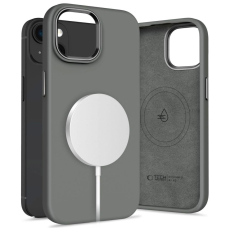 Tech-Protect Silikoninis PU Dėklas MagSafe iPhone 14 - Pilkas