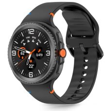 Samsung Galaxy Watch 40/44/46 mm Tech-Protect Silicone silikoninis dirželis – juodas
