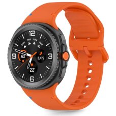 Samsung Galaxy Watch 40/44/46 mm Tech-Protect Silicone silikoninis dirželis – oranžinis