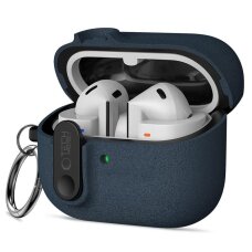 Samsung Galaxy Buds 3 / 3 FE / 3 Pro Tech-Protect Slim Hook dėklas – tamsiai mėlynas