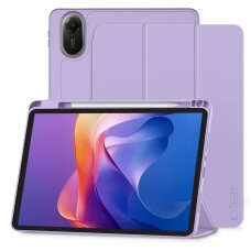 Xiaomi Redmi Pad 2 11.0 Tech-Protect SmartCase Pen dėklas – violetinis