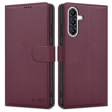Tech-Protect Piniginės tipo Dėklas skirtas Samsung Galaxy A36 5G - Burgundy